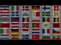 World Flags Challenge – Historical Flag Band: Europe During Cold War (my take)