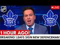 CONFIRMED NOW! LEAFS SIGN NEW DEFENCEMAN! WELCOME BACK TO TORONTO! MAPLE LEAFS NEWS!