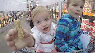 🛒 MOM TAKES FOUR KIDS TO COSTCO BY HERSELF AND SURVIVES! 😱