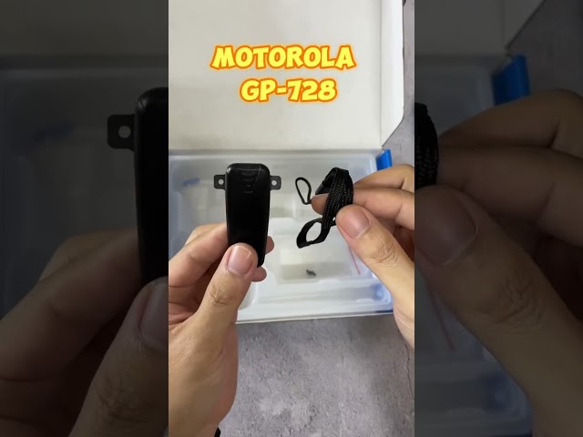 Mở hộp bộ đàm Motorola Gp-728 - 0868.868.966