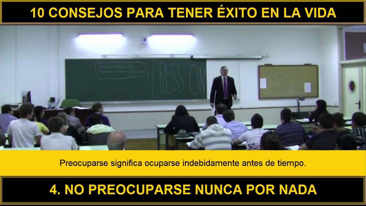 10 Consejos para tener éxito en la vida, por Jesús Huerta de Soto