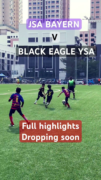 JSA Bayern v Black Eagle #milo #junior #championsleague #grassrootfootball #under10