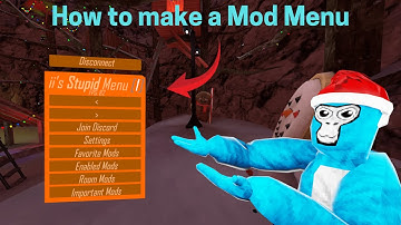 HOW TO MAKE A MOD MENU FOR FREE | Gorilla Tag | Best Tutorial