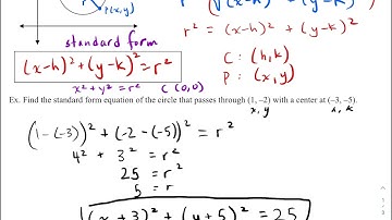 HPC 9.1.1 - Conic Sections: Circles