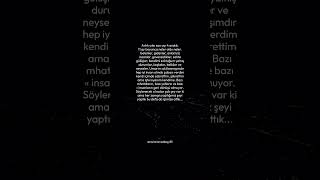 Hoş geldin Aralık… Son ay, son umut belki de. ❄️