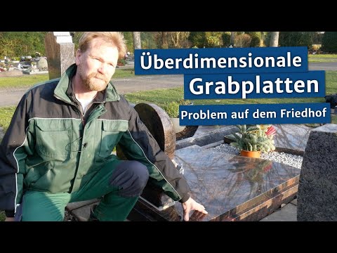 Warum immer größere Grabplatten auf Friedhöfen schlecht für die Umwelt sind
