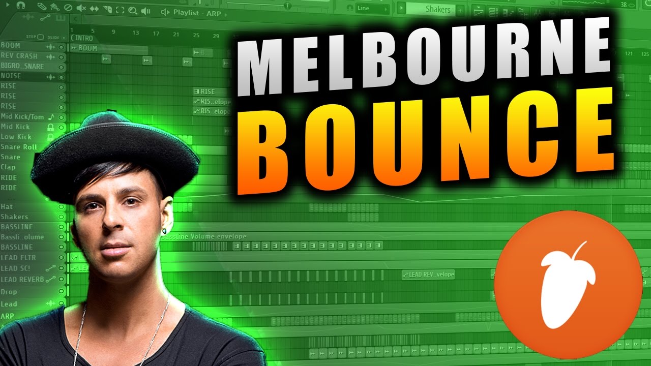 Professional Melbourne Bounce FLP Deorro,Timmy Trumpet, B3nte, VINAI & Galwaro Style |  FL Studio 12