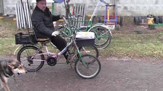 Велосипеды для инвалидов без ног своими руками.