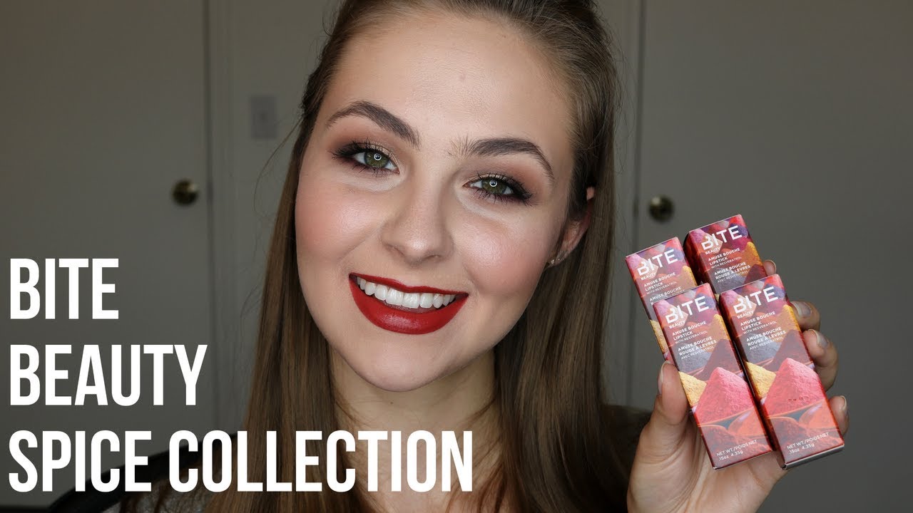 Bite Beauty Amuse Bouche Lipstick Spice Collection Lip Swatches | Bite Beauty Ambassador Program