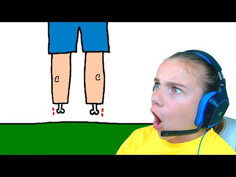 ДОРИСУЙ НОГИ или ПОТЕРЯЙ СВОИ Этот ролик могут забанить? Just Draw