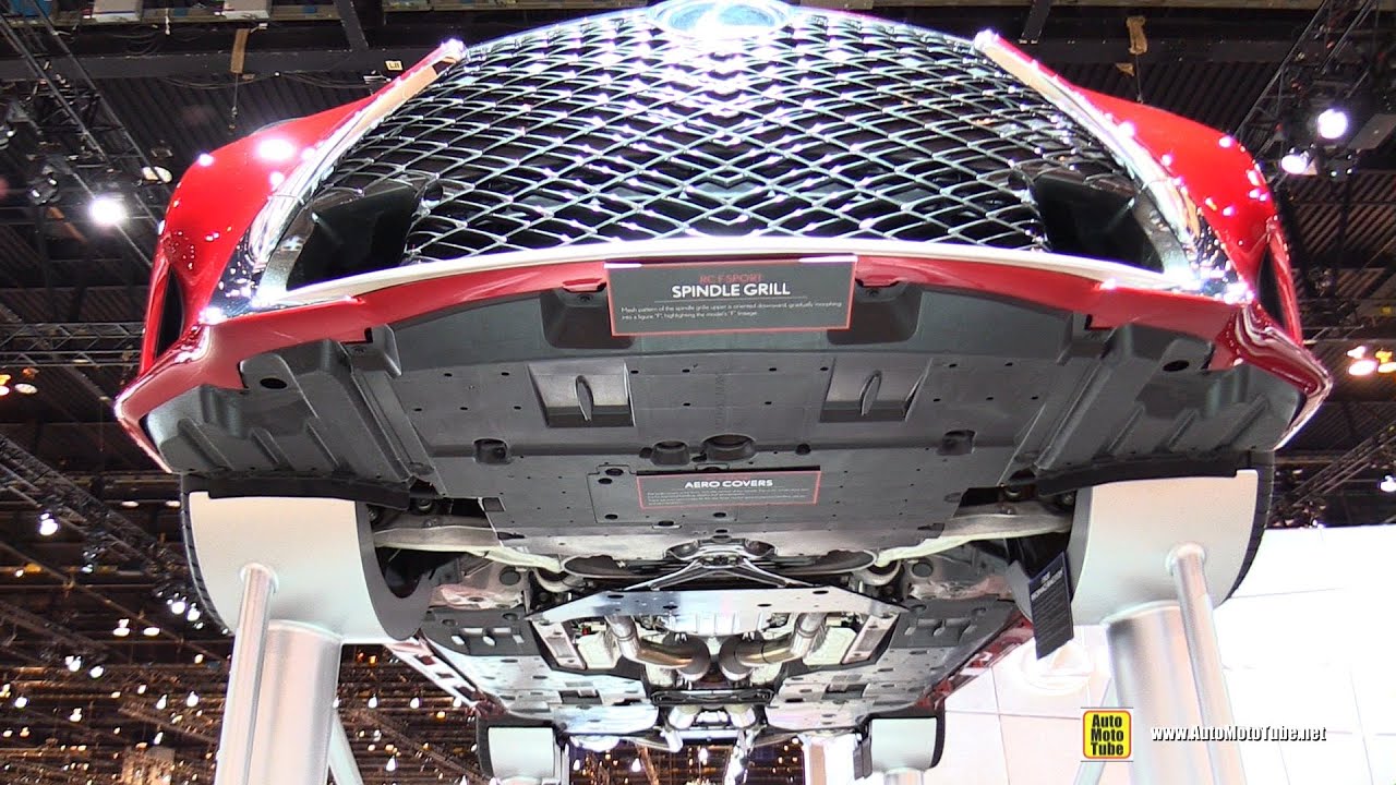 2015 Lexus RC350 Underbody Display Walkaround 2015 Chicago Auto