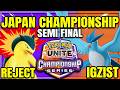 OVERLORD VS JAPAN Reject vs Igzist - Japan Championships | Pokemon Unite
