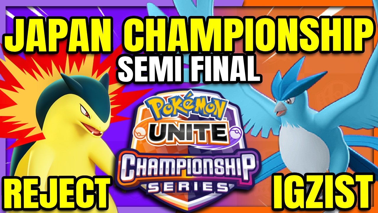OVERLORD VS JAPAN Reject vs Igzist - Japan Championships | Pokemon Unite