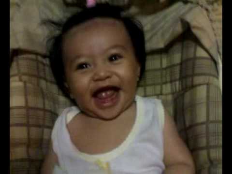 Baby Penny Nicole Laughing (3 months old)