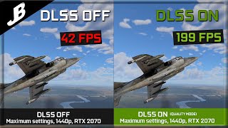 DLSS comparison + Best settings to use to get best quality & performance with DLSS in War Thunder