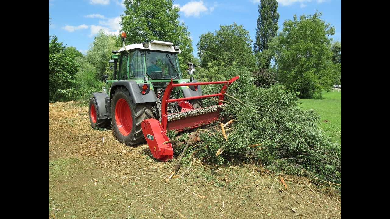 Šumarski malčer INO FORST sa vidia batovima