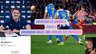 Deportivo La Coruña - Atlético Madrid REACTION: Griezmann SAVES THE DAY! 