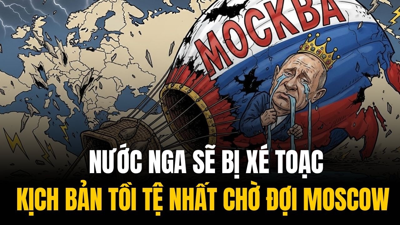 BẢN ĐỒ NƯỚC NGA SẼ BỊ XÉ TOẠC,  Kịch Bản Tồi Tệ Nhất Đang Chờ Đợi Moscow Khi Quả Bóng Chiến Tranh Vỡ