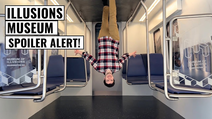 Mind-bending MUSEUM of ILLUSIONS DC! How Does It Work? [vlog]