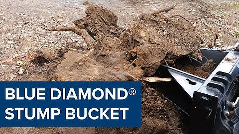 Blue Diamond® Stump Bucket