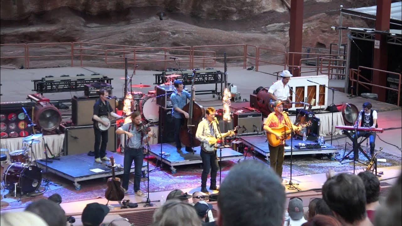 Old Crow Medicine Show "I Hear Them All / This Land is Your Land" Avett Brothers, Red Rocks,7.6.13 Old Crow Medicine Show "I Hear Them All / This Land is Your Land" Avett Brothers, Red Rocks,7.6.13