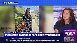 La députée écologiste qui portait la robe de Cécile Duflot pour sa rentrée à l'Assemblée témoigne
