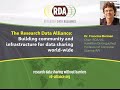 The Research Data Alliance