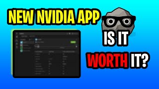 NEW NVIDIA APP! Is It Worth Using? | Khorvie Tech