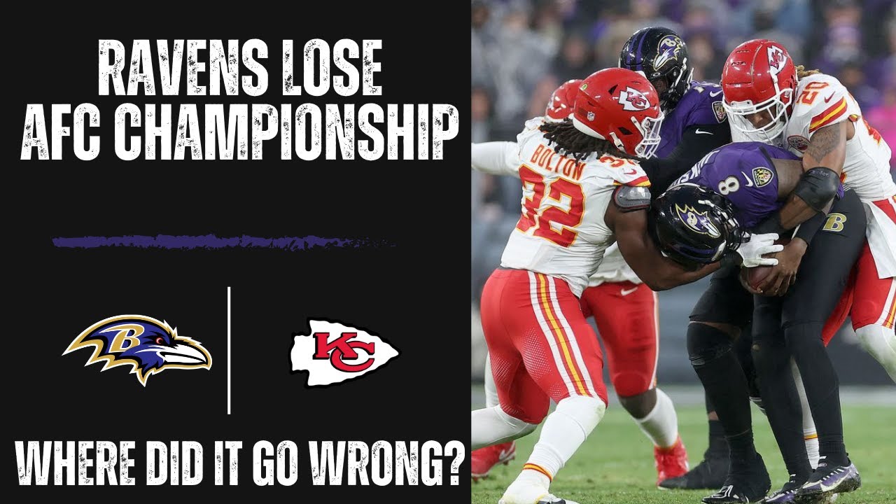 WHAT HAPPENED Ravens Lose To Chiefs in AFC Championship! 