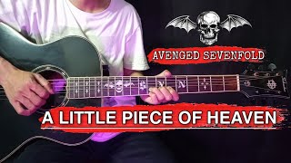 A little piece of heaven Avenged sevenfold (guitar cover) Acoustic