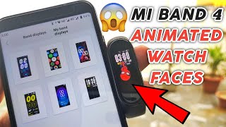 Mi Band 4 Hidden Features | How to Apply Custom Watch Faces | iPhone Watch Faces | Animated Mi Watch screenshot 3