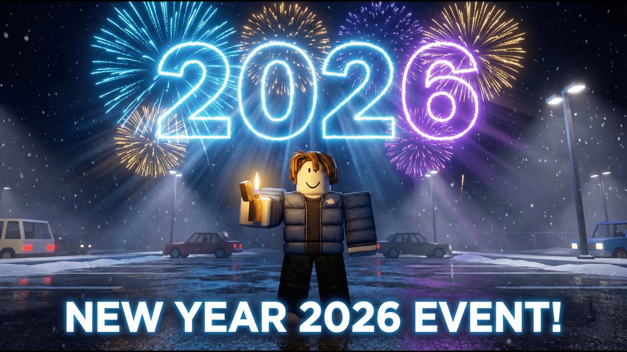 Happy New Year 2026 EPIC Roblox Fireworks Show YouTube 