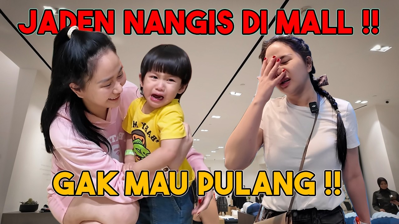 JADEN TANTRUM, NANGIS DI MALL !!??