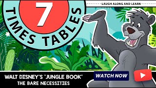 7 Times Table Song | The Bare Necessities | Laugh Along and Learn