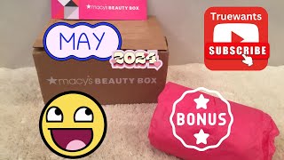 Macys MAY 2024 Beauty Box Paid $15  Value $86.77 Luxury Brands Unboxing Informative Video & Bonuses