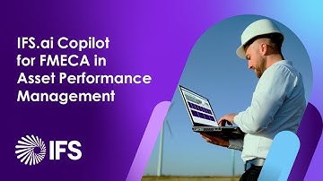 24R2: IFS.ai Copilot for FMECA in Asset Performance Management
