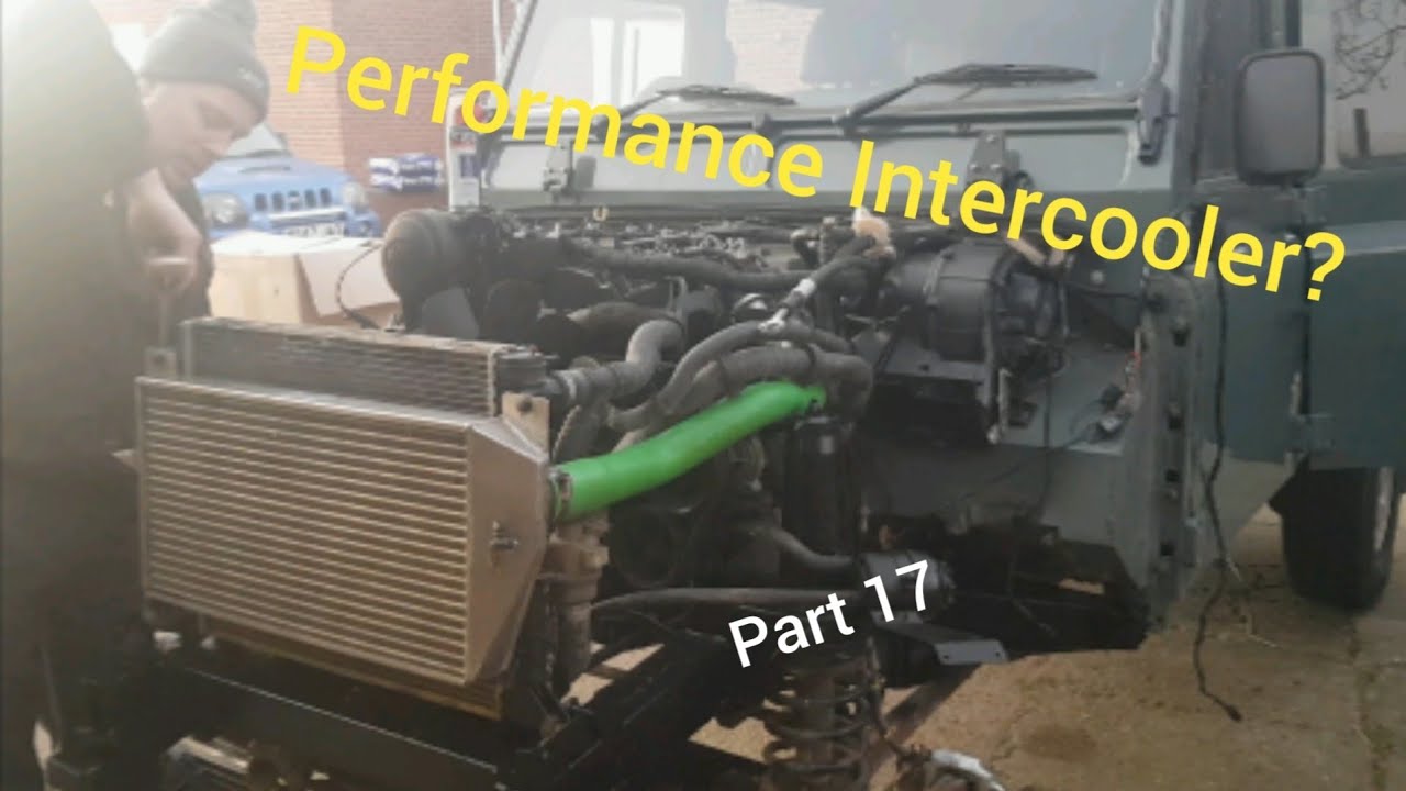 defender puma intercooler