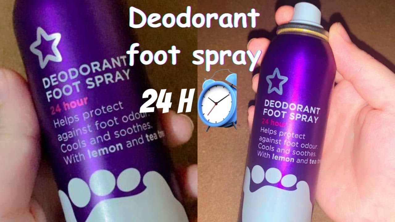 Foot Deodorant spray spray bottle no more foot odour Review