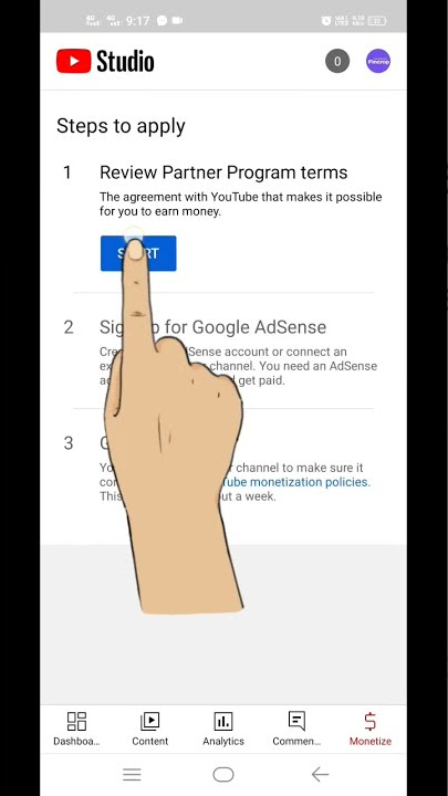 YouTube Monetize Process AdSense Aproval