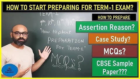 How to prepare for term1 | MCQs in CBSE term1 exams | case study and assertion reason questions |
