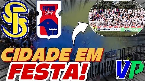 SÃO JOSÉ em FESTA após a VITÓRIA do SÃO JOSEENSE sobre o PARANÁ! São Joseense 2 X 1 Paraná