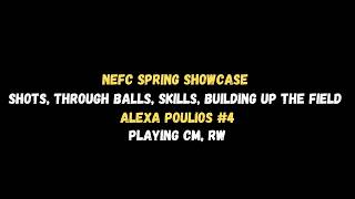 Alexa Poulios - NEFC Spring Showcase Highlights