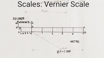 Scales: Vernier Scale//Engg. Drawing //Engg.Graphics