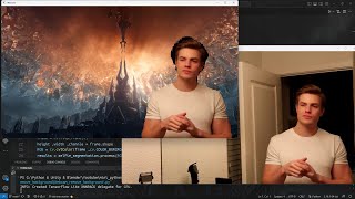 Famous ASMR Programming - Remove Background For WebCAM  - No Talking | Python (Computer Vision) Profile