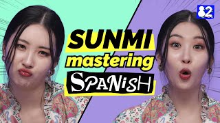How well can SUNMI speak Spanish? | Guess the Spanish Words