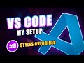 VS Code | My Setup #8 - Overriding styles with Apc Customize UI++ extension