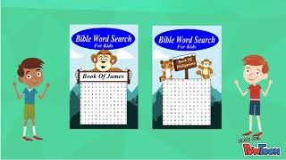 Bible Word Search For Kids (King James Version) River and Me is a Christian children book series screenshot 1
