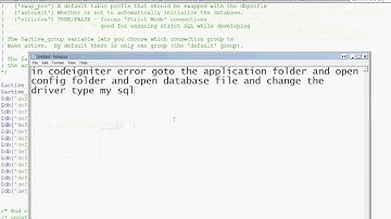 Uncaught Error:Call to undefined function mysql_pconnect() in.CI_DB_driver ci_autoloader