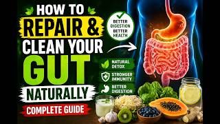 How To Repair &amp; Clean Your Gut Naturally (Complete Guide)