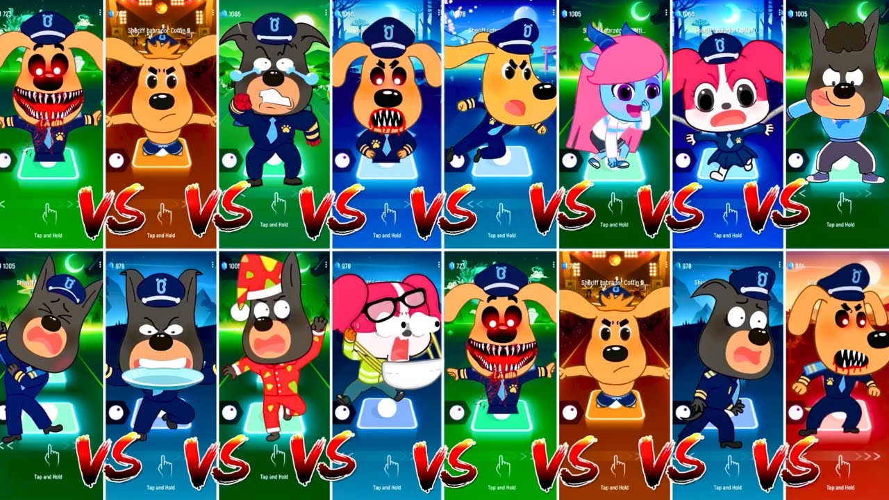 Sheriff Labrador Team 🆚️ Sheriff Labrador Exe Team. Who Is Best?